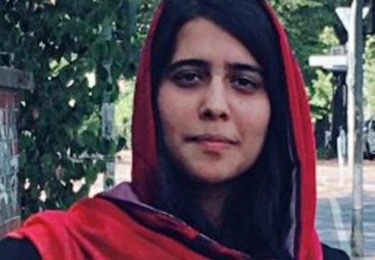 Silsila Alikhil, 26 ans, fille de l'ambassadeur d'Afghanistan au